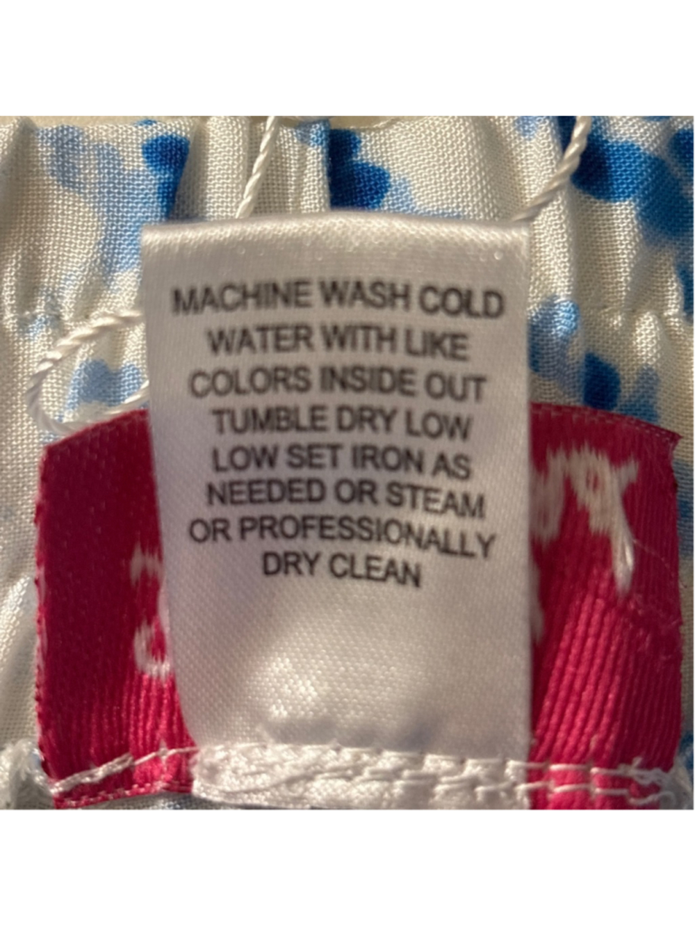 NWT Hester & Orchard Women's Blue Tye Dye Loose Fitting Pants - Size XL - Picture 6 of 10